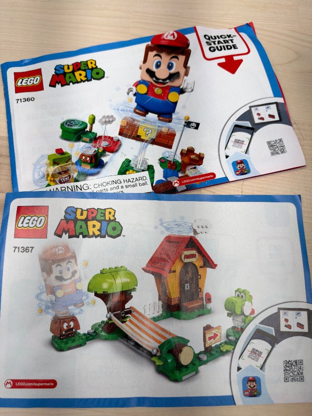 3 Mario LEGO Sets! Mario Starter 71360, Expansion Set 71367, and PowerPack 71371